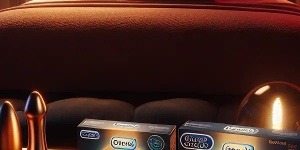A cozy, intimate bedroom scene featuring Durex and Jissbon condoms, emphasizing safety and pleasure in adult relationships.